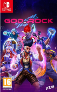 God of Rock Nintendo Switch US box art