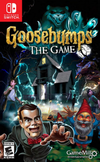 Goosebumps The Game Nintendo Switch US box art