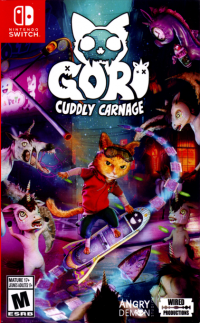 Gori: Cuddly Carnage PAL Nintendo Switch PAL box art