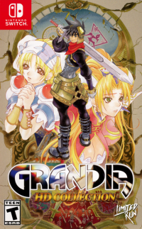 Grandia HD Collection Nintendo Switch US box art