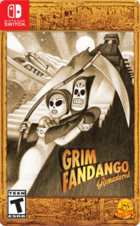 Grim Fandango Remastered Nintendo Switch  box art