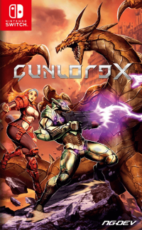 Gunlord X PAL Nintendo Switch PAL box art
