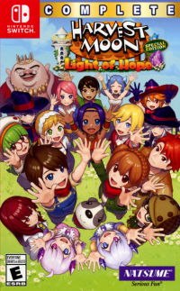 Harvest Moon Light of Hope Nintendo Switch US box art