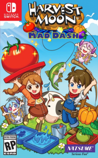 Harvest Moon: Mad Dash PAL Nintendo Switch box art