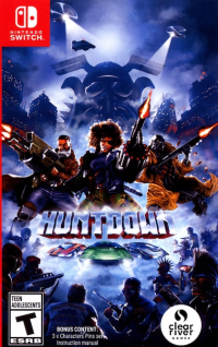 Huntdown Nintendo Switch US box art