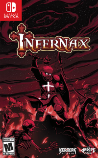 Infernax Nintendo Switch US box art