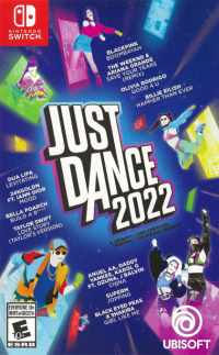 Just Dance 2022 Nintendo Switch US box art