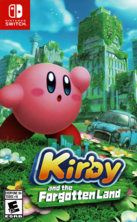Kirby and the Forgotten Land Nintendo Switch US box art