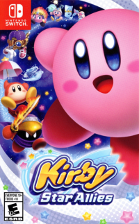 Kirby Star Allies PAL Nintendo Switch box art