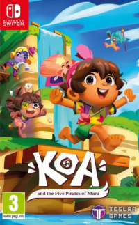 Koa and the Five Pirates of Mara PAL Nintendo Switch PAL box art