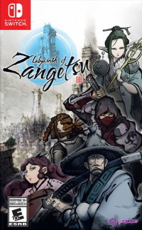 Labyrinth of Zangetsu PAL Nintendo Switch box art