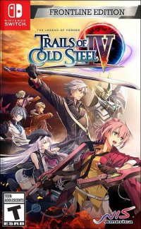 Legend of Heroes: Trails of Cold Steel IV Nintendo Switch box art