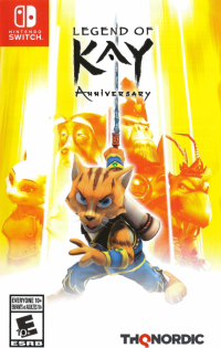 Legend of Kay Anniversary Nintendo Switch US box art