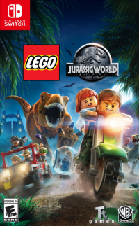 LEGO Jurassic World Nintendo Switch US box art