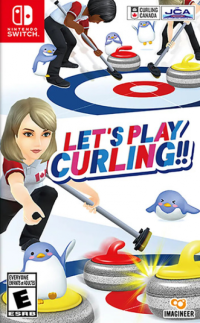 Let's Play Curling Nintendo Switch  box art