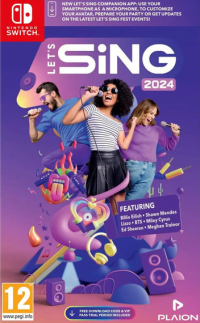 Let's Sing 2024 PAL Nintendo Switch PAL box art