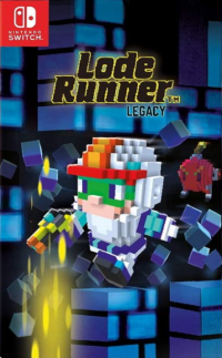 Lode Runner Legacy PAL Nintendo Switch PAL box art