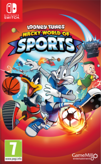 Looney Tunes: Wacky World Of Sports PAL Nintendo Switch box art