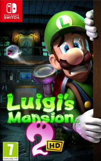 Luigi's Mansion 2 HD PAL Nintendo Switch box art