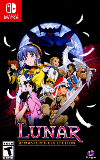 Lunar Remastered Collection Nintendo Switch box art