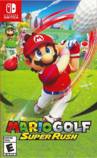Mario Golf: Super Rush Nintendo Switch US box art