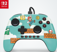 Mario Silhouette Wireless Controller Nintendo Switch US box art