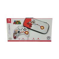 Mario White Wired Controller Nintendo Switch US box art