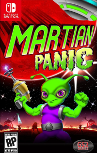 Martian Panic Nintendo Switch  box art