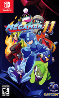 Mega Man 11 Nintendo Switch US box art