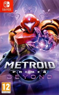 Metroid Prime 4 Beyond Nintendo Switch box art