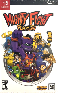 Mighty Fight Federation Nintendo Switch US box art