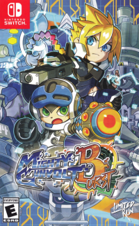 Mighty Gunvolt Burst Nintendo Switch  box art