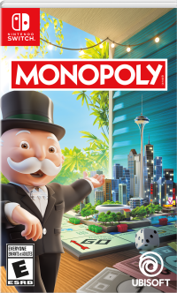 Monopoly 2024 Nintendo Switch US box art