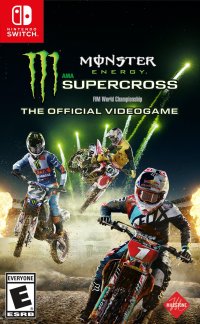 Monster Energy Supercross Nintendo Switch  box art