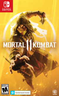 Mortal Kombat 11 Nintendo Switch US box art