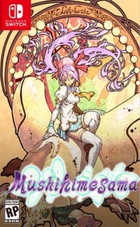 Mushihimesama Nintendo Switch US box art