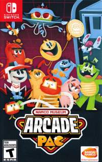 Namco Museum Arcade Pac Nintendo Switch US box art
