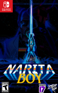 Narita Boy PAL Nintendo Switch box art