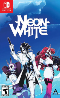 Neon White PAL Nintendo Switch PAL box art
