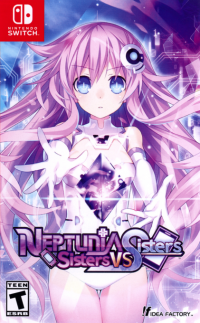 Neptunia: Sisters vs Sisters Nintendo Switch  box art