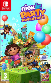 Nick Jr. Party Adventure PAL Nintendo Switch PAL box art
