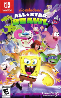 Nickelodeon All Star Brawl Nintendo Switch US box art