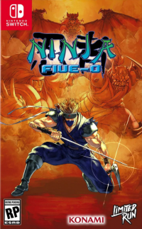 Ninja Five-O Nintendo Switch  box art