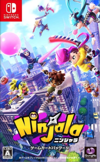 Ninjala Nintendo Switch US box art