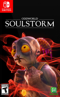 Oddworld Soulstorm Nintendo Switch US box art