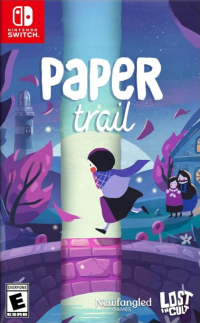 Paper Trail Nintendo Switch  box art