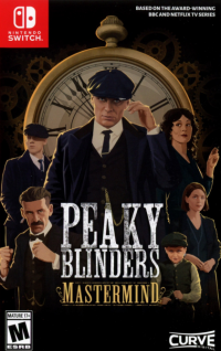 Peaky Blinders: Mastermind PAL Nintendo Switch box art