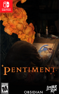 Pentiment Nintendo Switch  box art