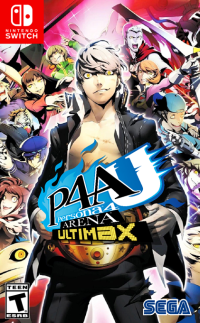 Persona 4 Arena Ultimax JP Nintendo Switch box art