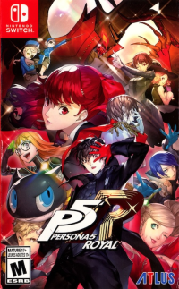 Persona 5 Royal Nintendo Switch US box art